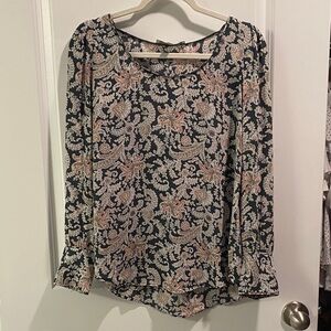 LOFT Paisley Print Blouse